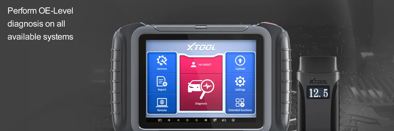 Xtool Car BT Diagnosis System D8 User Manual