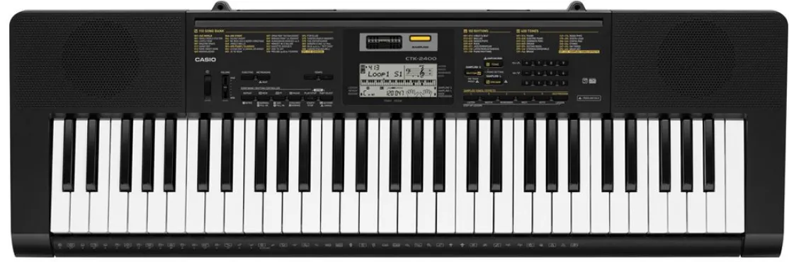 Casio Key Portable Keyboard CTK-2400 Instruction Manual