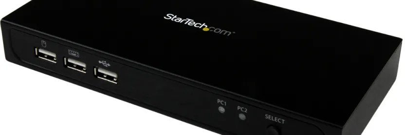 Startech DisplayPort KVM Switch & Cables SV231DPU2 User Guide