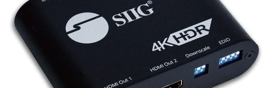 Siig HDMI 2.0 Audio Extractor CE-H24X11-S1 User Guide