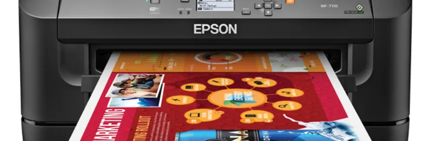 Epson WorkForce Inkjet Printer WF-7110 Instruction Manual