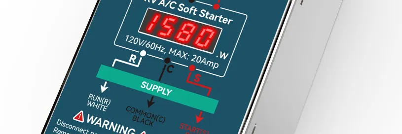 Voxwelly X-Plus RV AC Soft Starter RV30B Instruction Manual