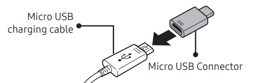Samsung SM-R323 Gear VR-Using the Charger