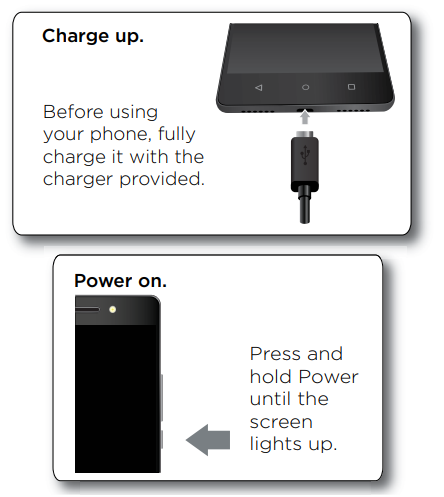 Lenovo K8 Note Smartphone-Charge up & power on