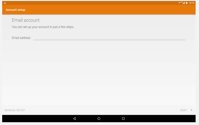Lenovo TAB 2 A10-30 -email