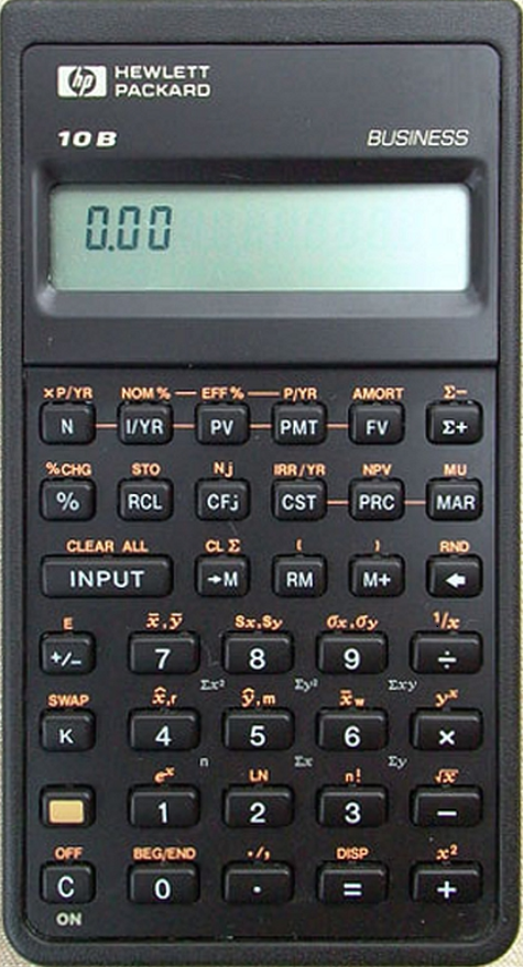 HP 10B Business Calculator-product