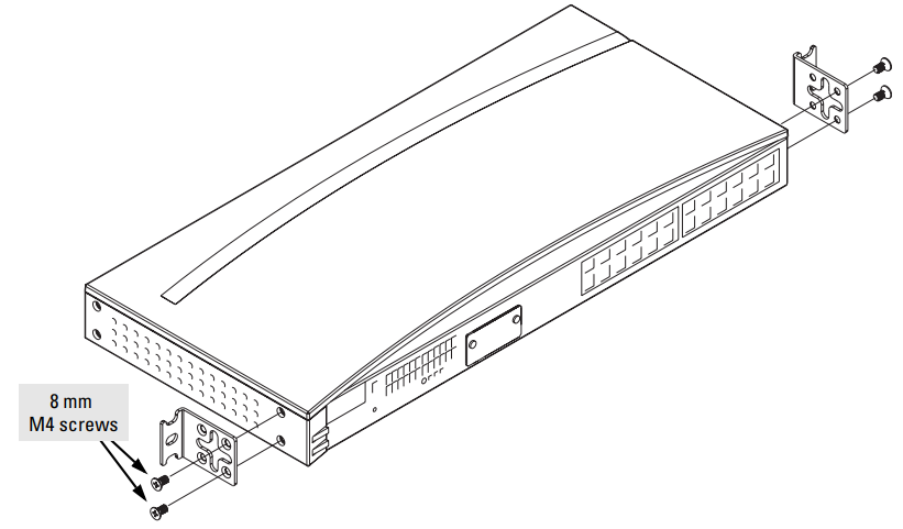 hp Procurve Switch 2124-install-d