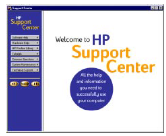 HP Pavilion PC -Starting Out-E