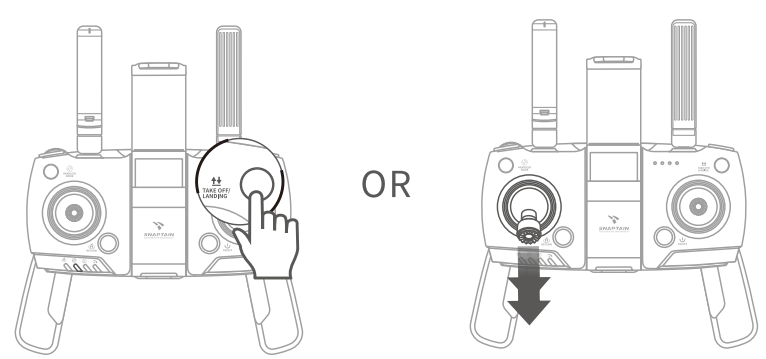 snaptain_foldable_gps_drone_sp550.complete_laning.png