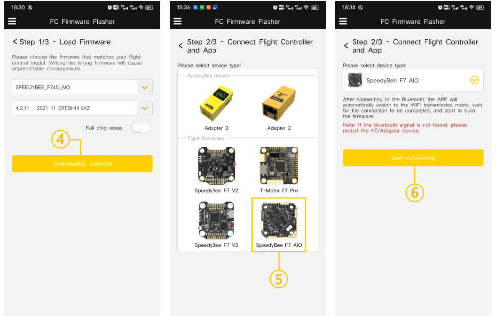 speedybee_connect_the_app_f745_flight_controller.png