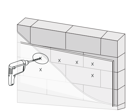 perlesmith_tv_wall_mount_pslf6-drill_6_pilot_holes.png