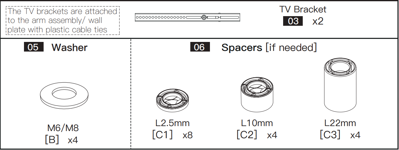 perlesmith_tv_wall_mount_pslf6-supplied_parts_and_hardware.png