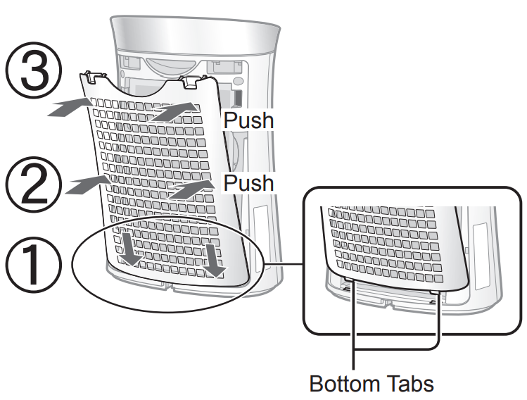 sharp_air_purifier_fp-g50j-replace_the_back_panel_to_the.png