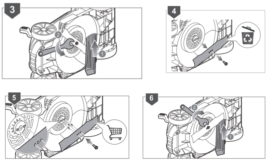 webb_weer33_1300w_electric_lawnmower-remove_and_replace_the_blade.png