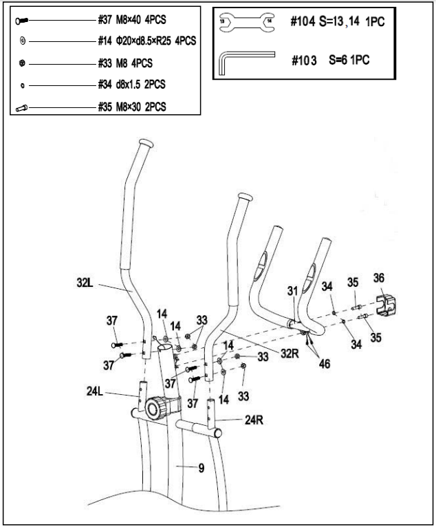 ussunny_magnetic_elliptical_bike_sf-e905-remove_the_preassembled.png