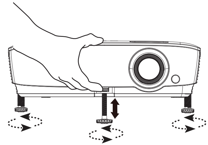 adjusting_the_projection_angle_benq_digital_projector_mx535p.png