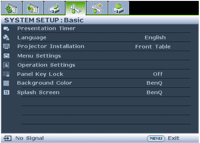 using_the_menus-benq-digital_projector_mx535p.png