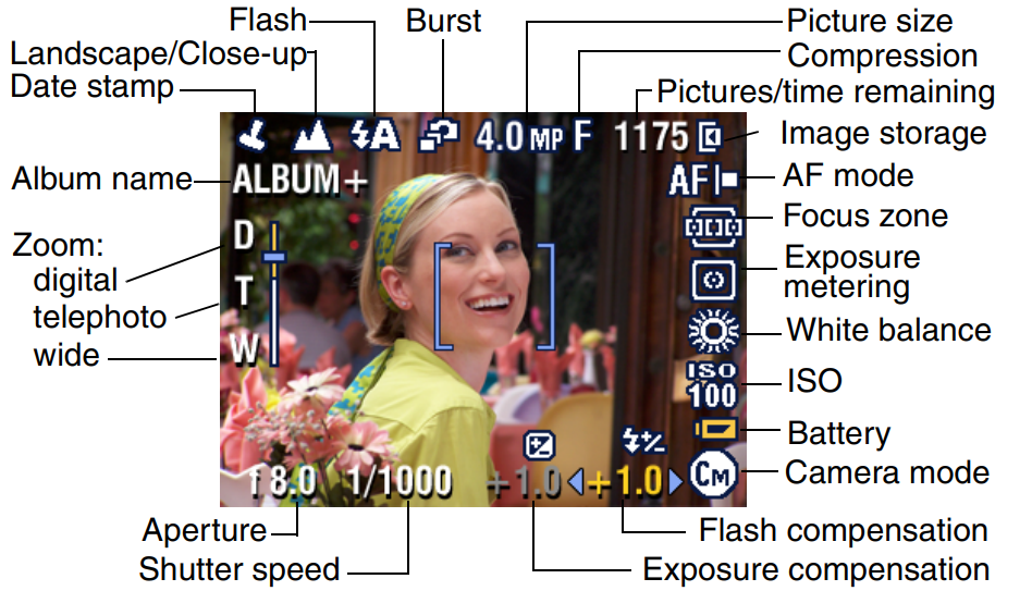 checking_camera_status_in_capture_mode_kodak_easyshare_zoom_camera_dx7440.png