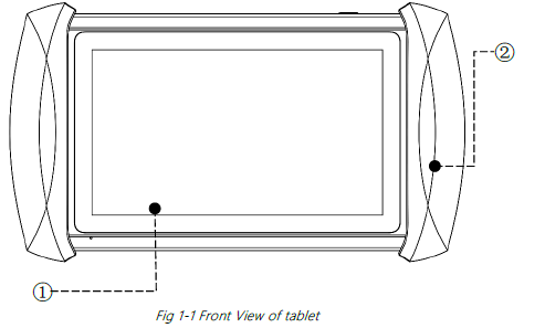 front_view_of_tablet_x-tool_smart_diagnostic_scanner_ip616.png