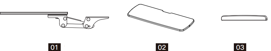 supplied_parts_of_huanuo_keyboard_&_mouse_tray_hnkb03.png