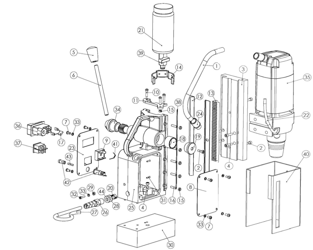 hb350_stand_parts_makita_magnetic_drilling_machine_hb350.png