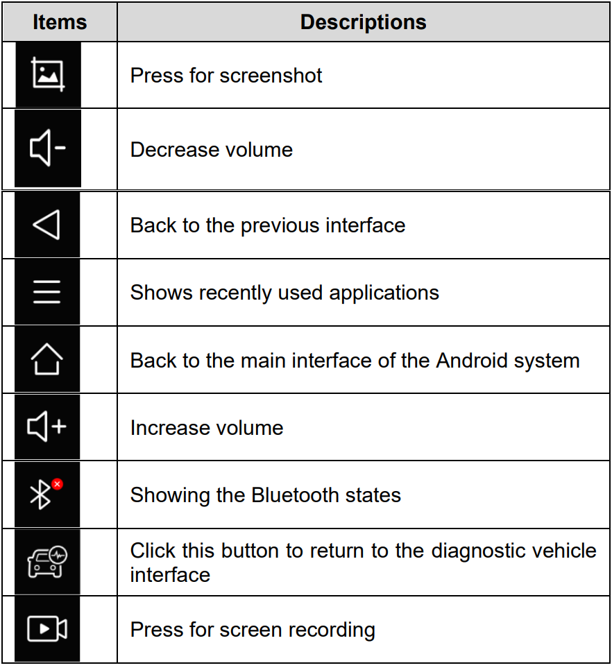 navigation_buttons_xtool_car_bt_diagnosis_system_d8.png