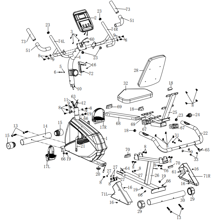 exploded_diagram_marcy_magnetic_recumbent_bike_me-1019r.png