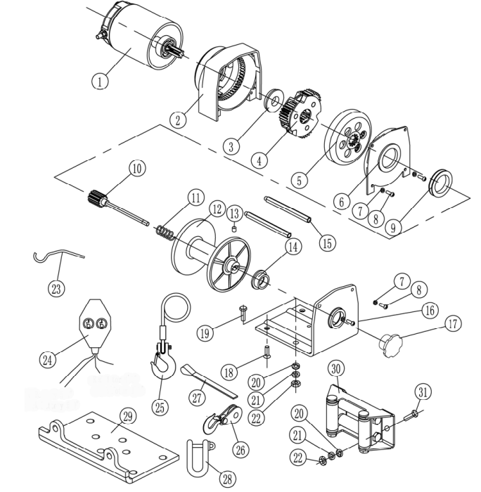 winch_diagram_champion_3000_lb_power_equipment_winch_c30145.png