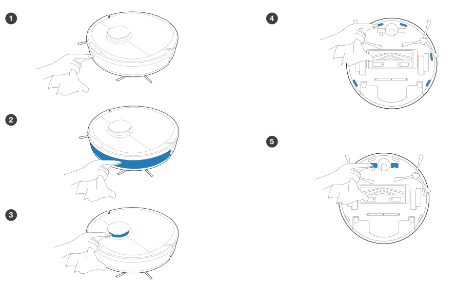 Ecovacs Vacuum & Mop Robot Deebot N8+-MAINTAINANCE-F