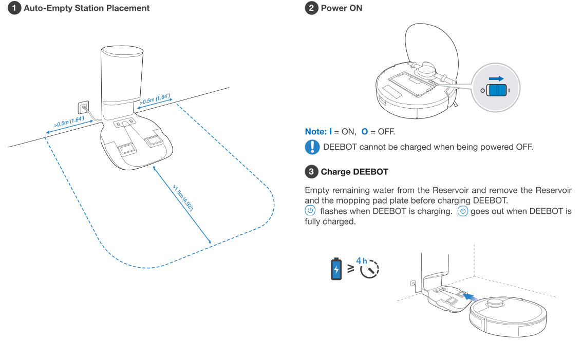 Ecovacs Vacuum & Mop Robot Deebot N8+-OPERATION-B