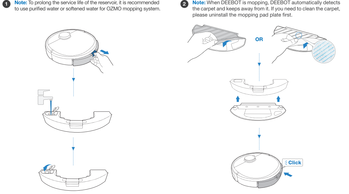 Ecovacs Vacuum & Mop Robot Deebot N8+-OPERATION-E
