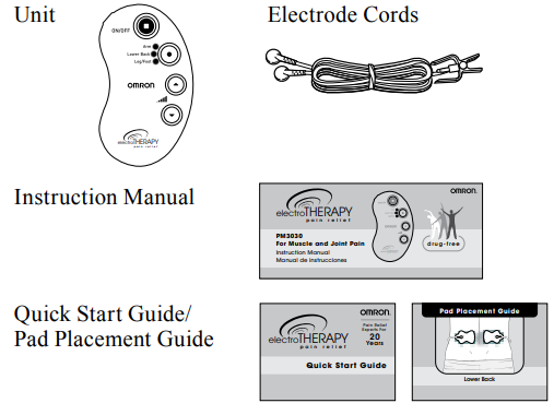 package_contents_contnts_omron_electro_therapy_pain_relief_pm3030.png