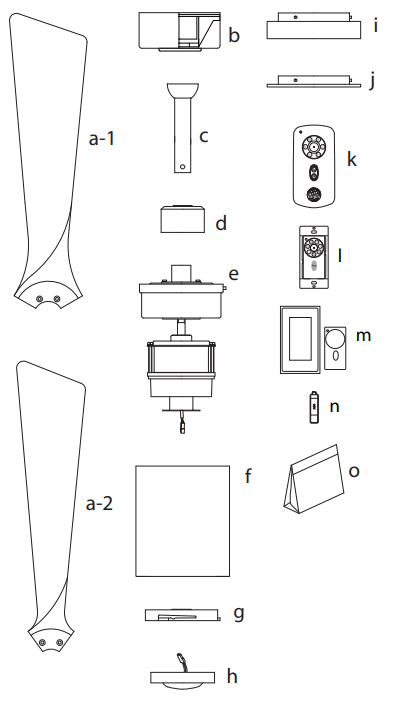 package_contents_matthews_fan_company_patricia-3_ceiling_fan.png