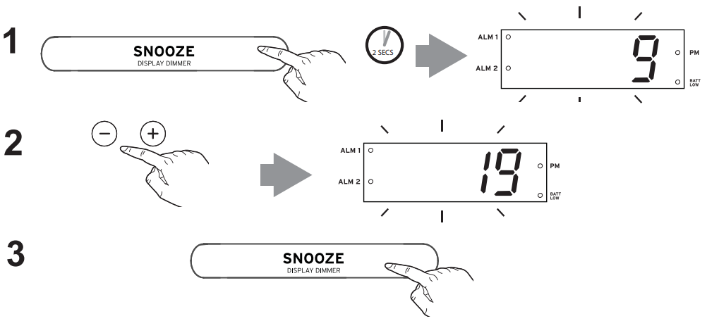 adjusting_snooze_time_timex_audio_dual_alarm_clock_usb_charging_t129.png