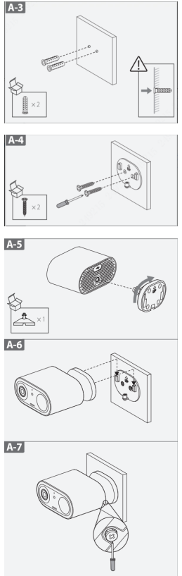 Imou Cell Go Battery IP Camera 3MP-Installation Position A