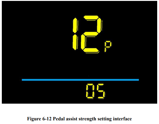 pedal_assist_strength_setting_yolin_electric_bike_display_yl61f.png