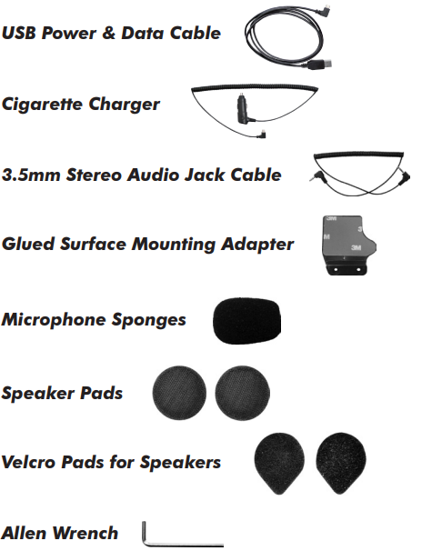 Sena Wireless Bluetooth Headset SMH10-Clamp Unit B