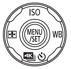 Panasonic Lumix Digital Camera DMC-FZ330 Cursor button