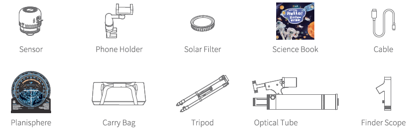 beaverlab Astronomical Telescone DDL-TW1-Accessories And Tools