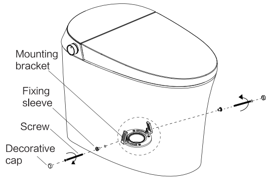Canesthome Smart Bidet Toilet TC-100GE-installation-e