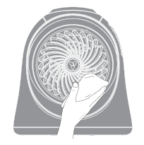 Vornado Baby Tempa Whole Room Heater-cleaning