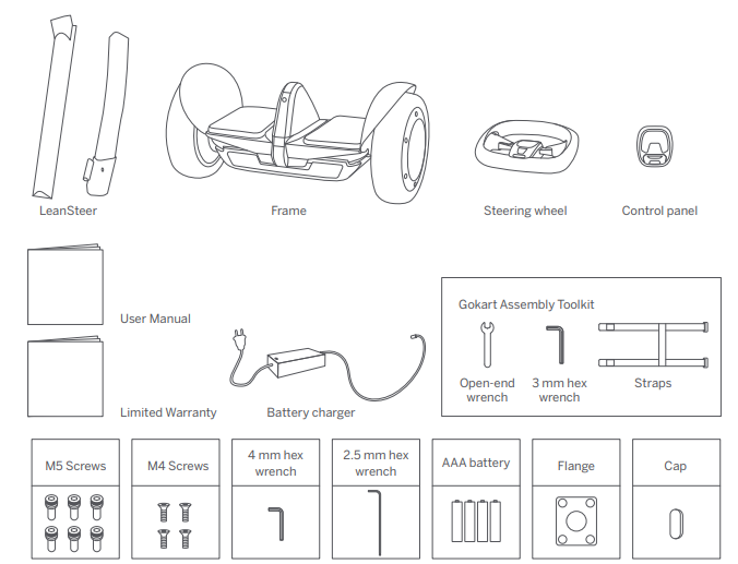 Segway Ninebot Gokart Kit N4MZ98-list