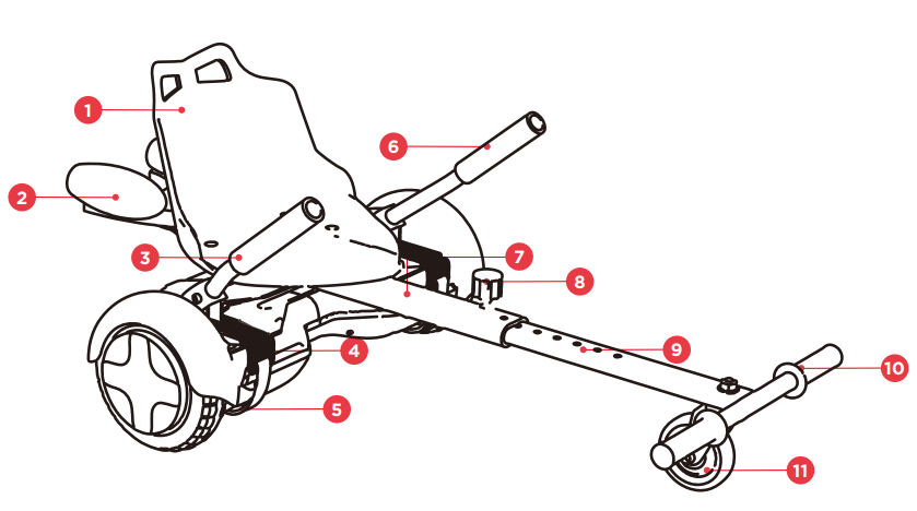 Hover-1 Electric Scooter Assembly Falcon-1-product-overview