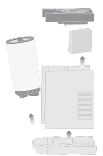 Vornado Evaporative Humidifier EVDC300-cleaning