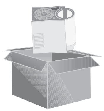 Vornado Evaporative Humidifier EVDC300-storage