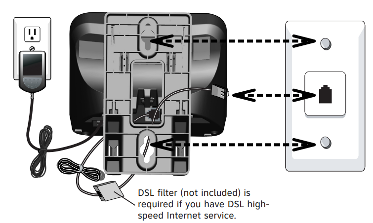 AT&T DECT 6.0 Cordless Telephone EL52200-installation-e