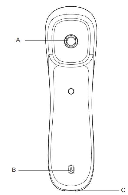 Motorola Corded Telephone Machine CT610-overview'