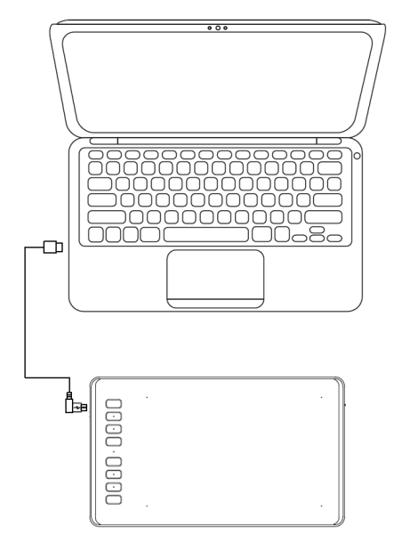 Huion Inspiroy Battery-free Pen Tablet H950P-overview-b