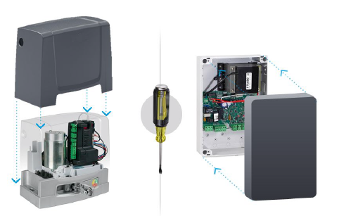 Introduction to ismartgate Mini Gate & Garage Door Opener-GATE MOTOR INSTALLATION