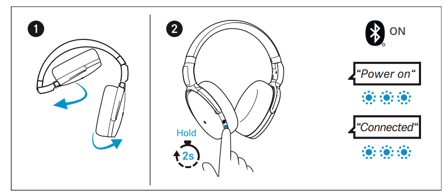 Sennheiser HD 450BT Headphones SEBT4-usage-e